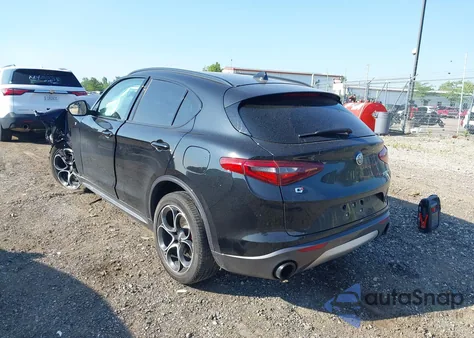 2023 Alfa Romeo Stelvio Ti Awd из США, поврежденный, VIN ZASPAKBN6P7D58020